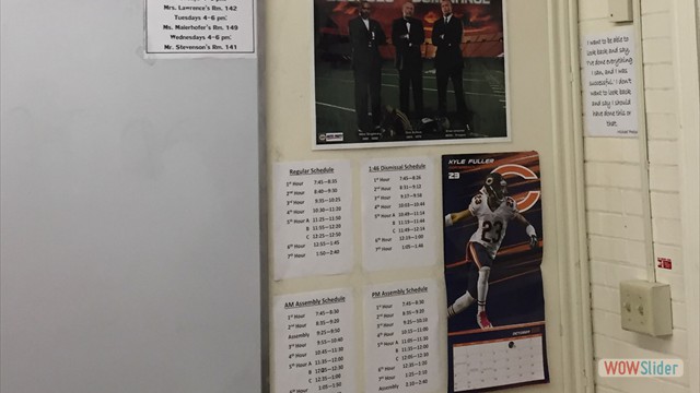 Schedule Wall